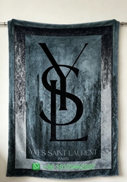 Yves Saint Laurent Throw Blankets